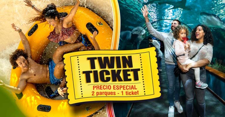 Twin Tickets Siam Park Tenerife